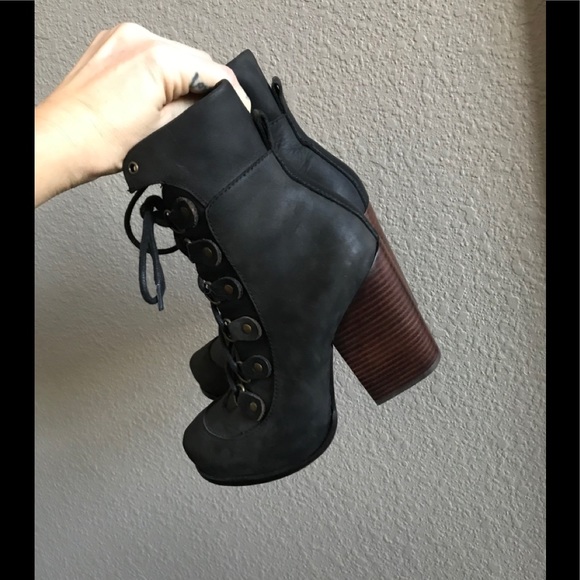 JEFFREY CAMPBELL Lace Up Bootie - Picture 9 of 12